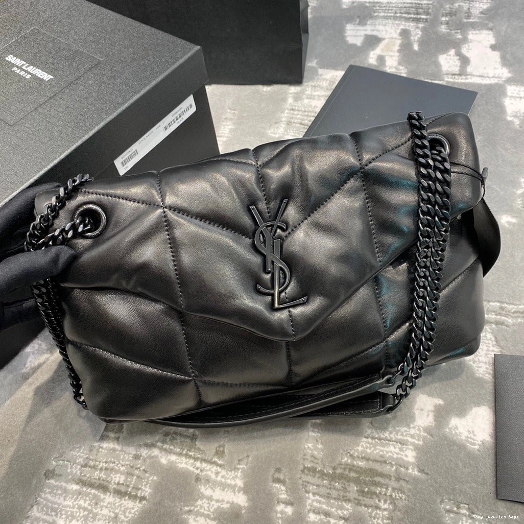 Tony Luxuries PUFFER SMALL BAG YSL CHAIN 0825
